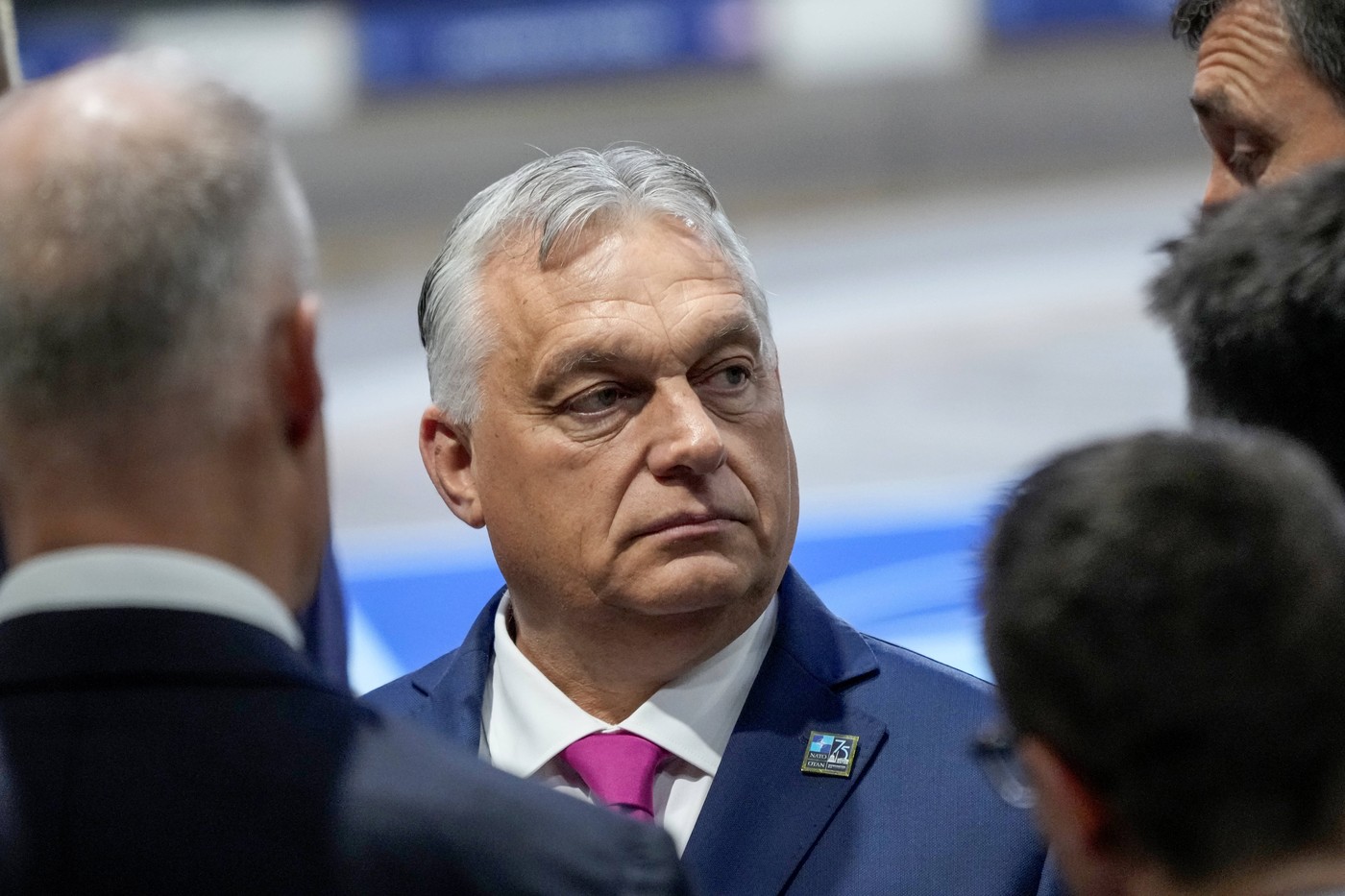 Orbán se po summitu NATO setkal s americkým exprezidentem Trumpem