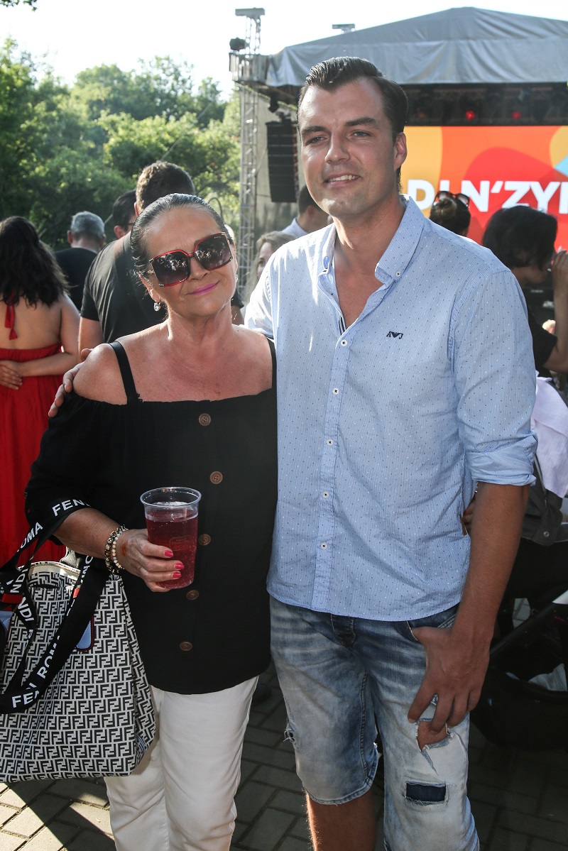 Hana Gregorová s partnerem Ondřejem Koptíkem. 