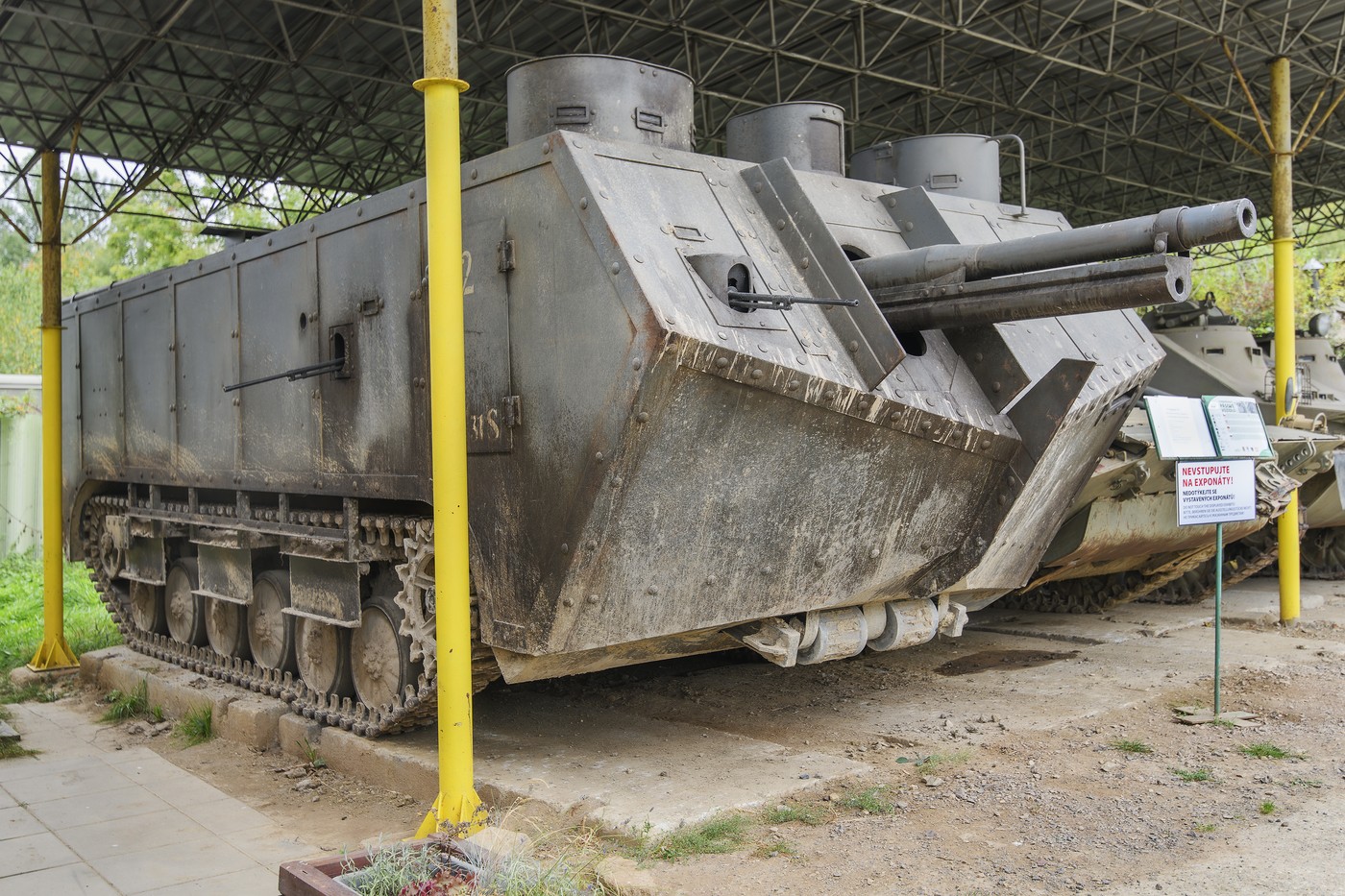 Muzeum na demarkační linii Rokycany má novinku - funkční maketu tanku Tiger I. Muzeum na demarkační linii Rokycany má novinku - funkční maketu tanku Tiger I.