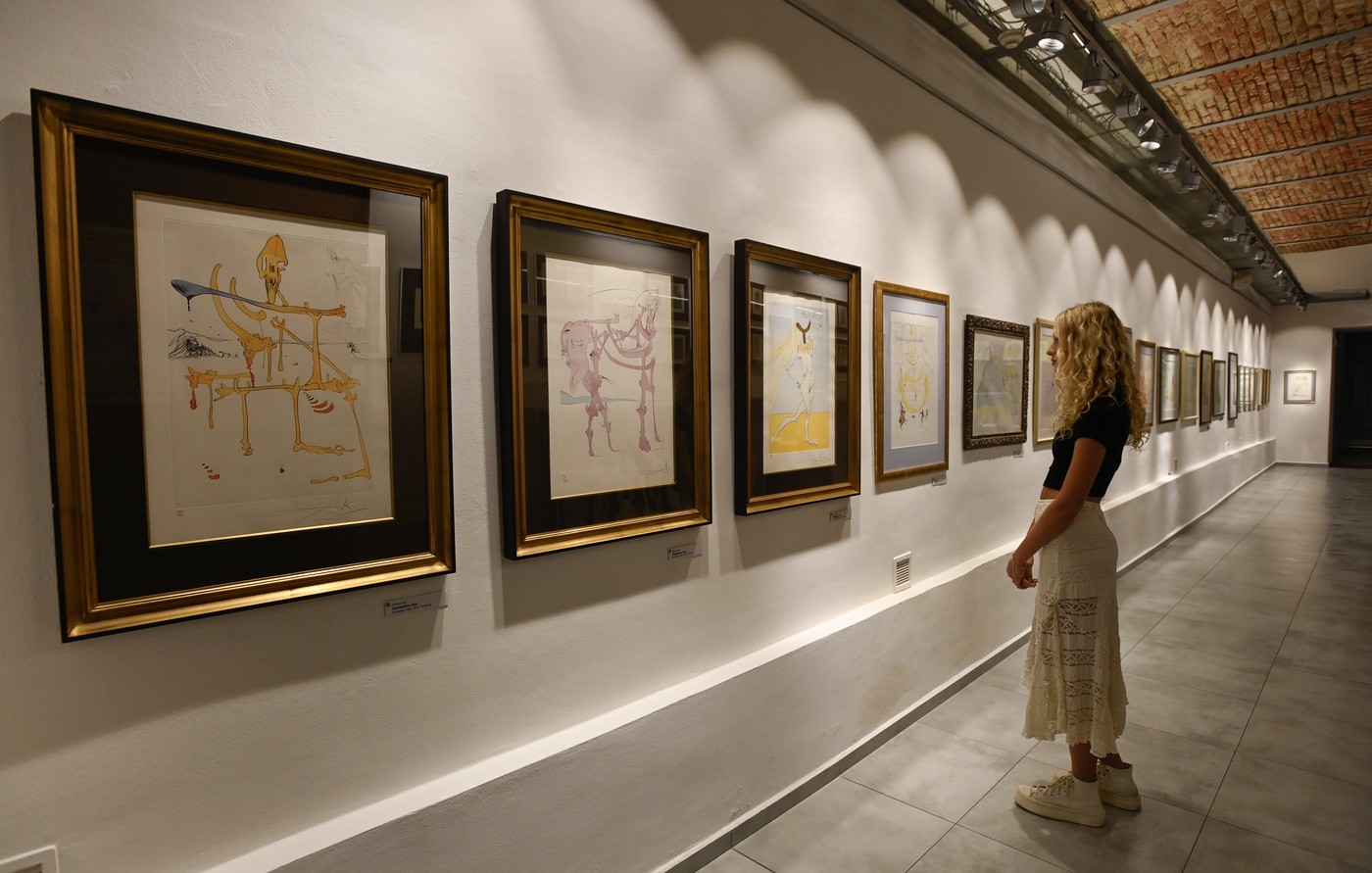 V přerovské galerii byla otevřena výstava originálních děl Salvadora Dalího