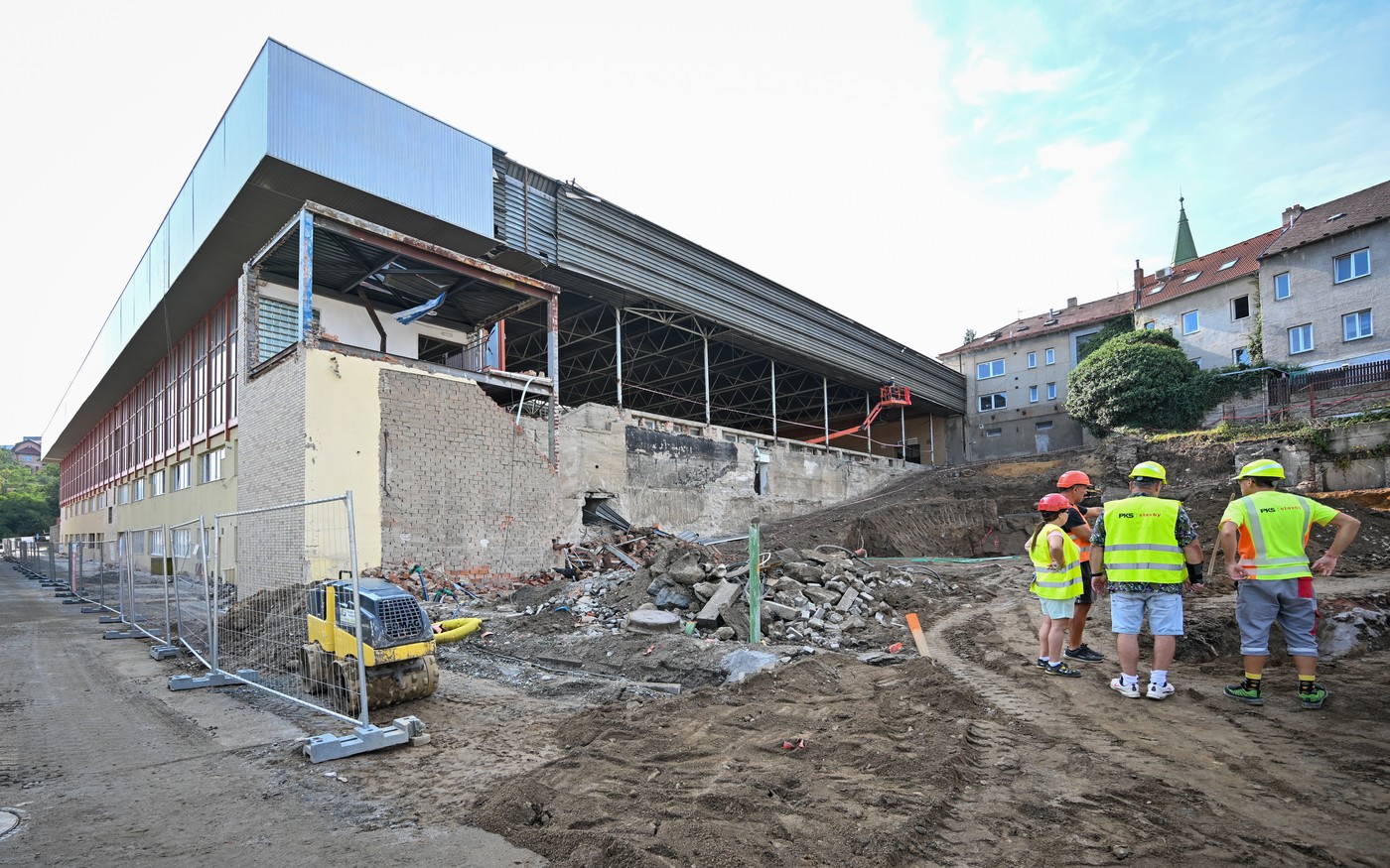 Nové zázemí třebíčského zimního stadionu má být postavené do zimy