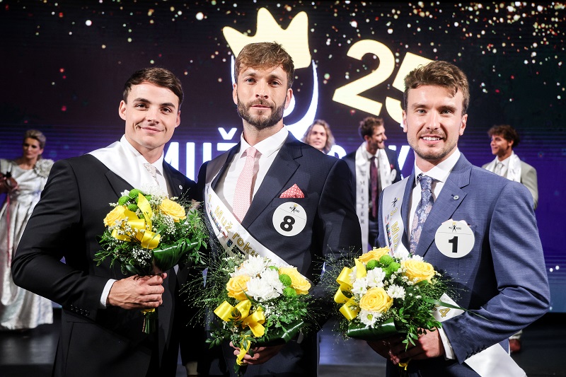 Vítězové Muže roku Petr Hantych, Jakub Mádl a David Vencl.