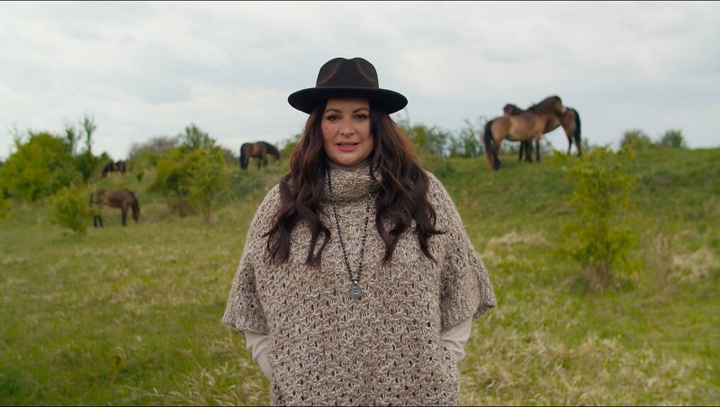 Jitka Čvančarová podporuje vznik rezervace velkých kopytníků. 