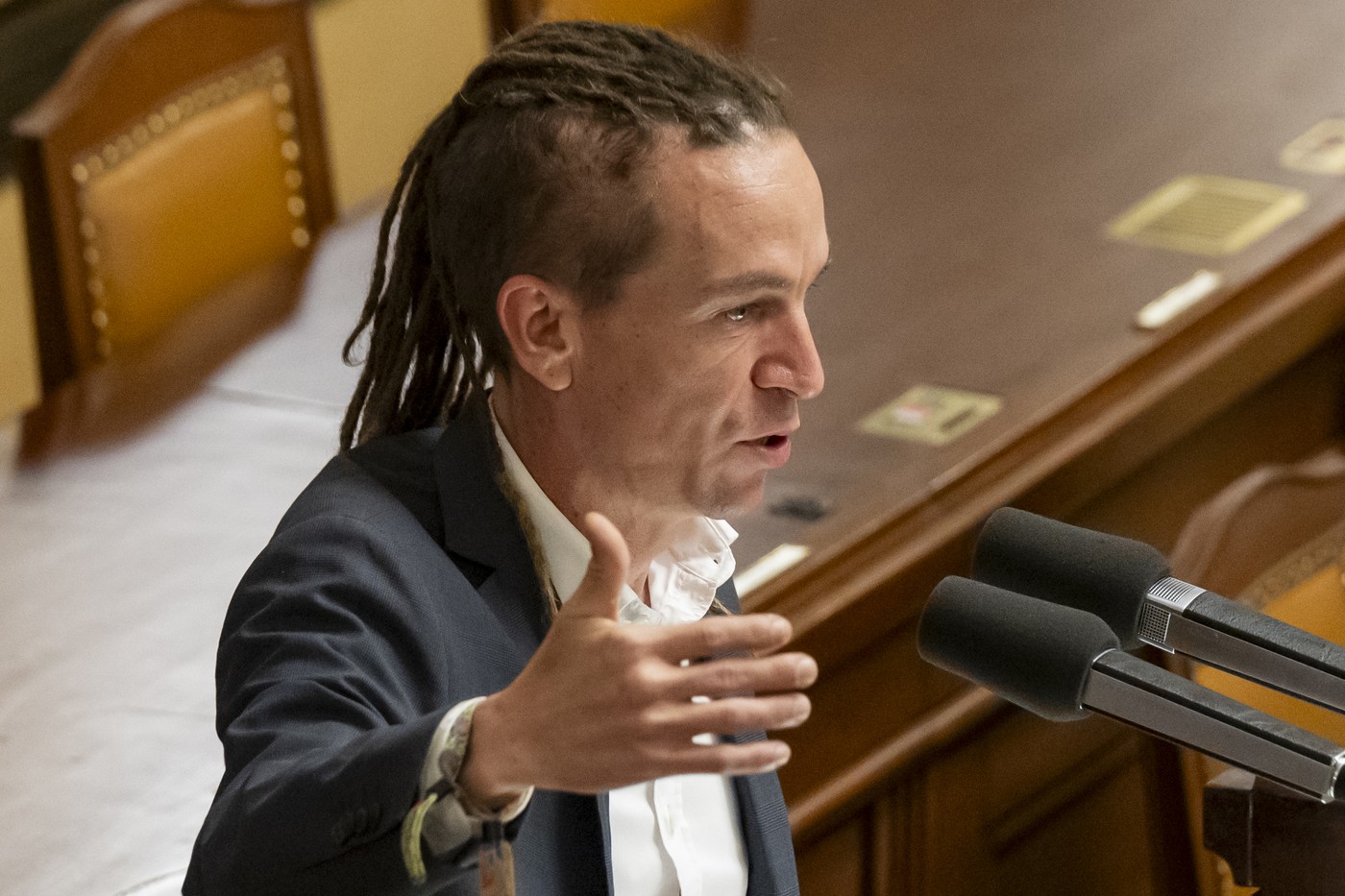 Opozice ve Sněmovně neprosadila výzvu, aby vicepremiér Bartoš rezignoval