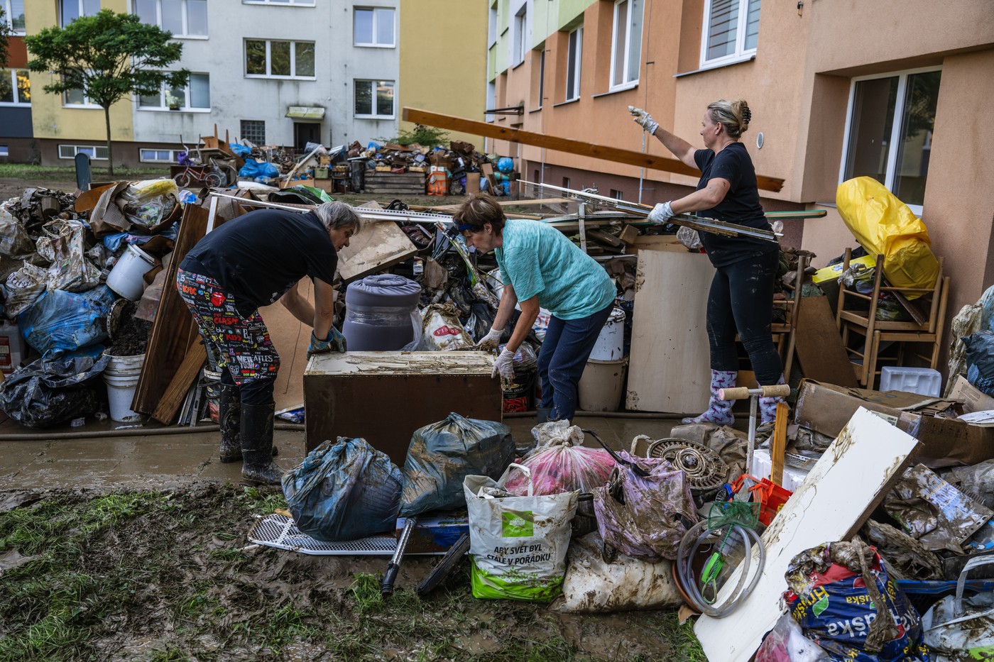 Výběr údajů o současných povodních, které zasáhly Českou republiku