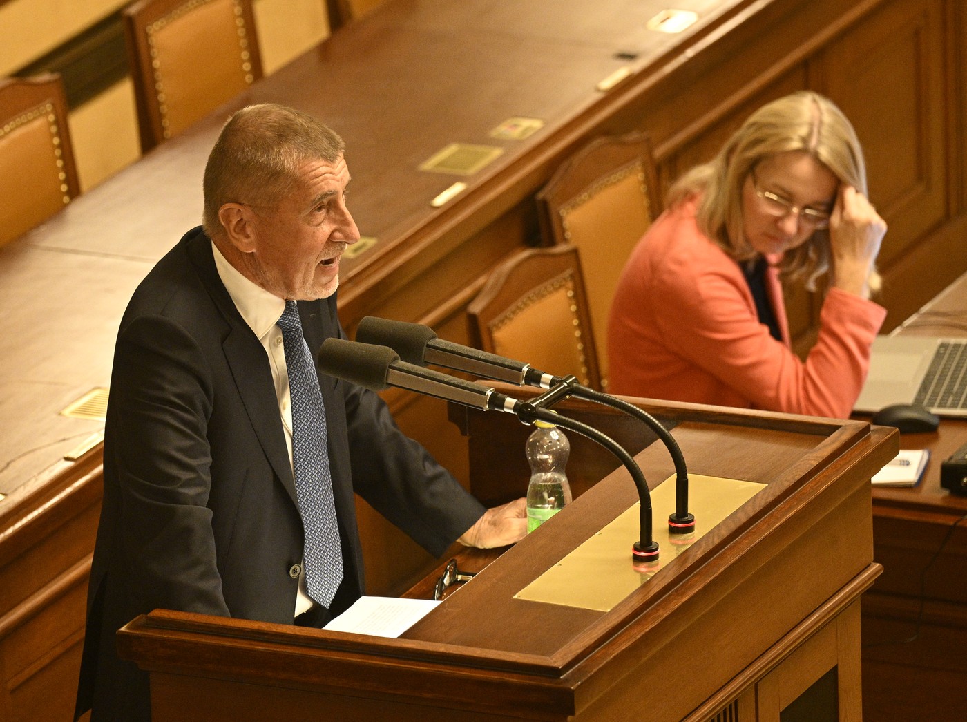 Babiš blokoval sněmovní jednání o reformě penzí zhruba tři hodiny 