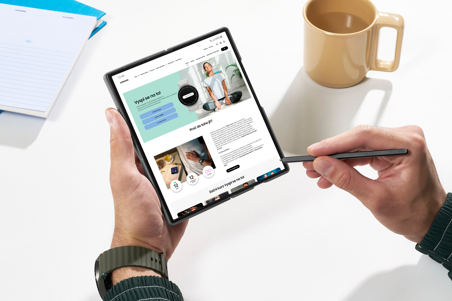 Spíme čím dál hůř a kratší dobu. Nový online kurz od Samsungu poradí, jak v noci líp doplnit energii