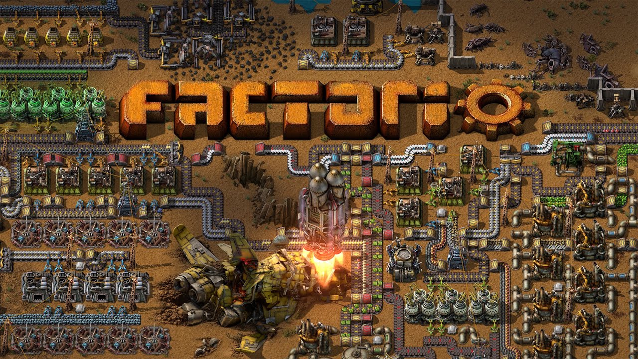 Factorio získalo nové DLC a překonalo rekord v počtu hráčů