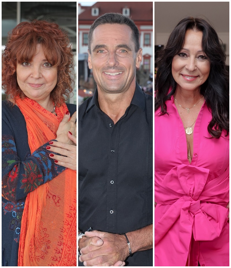Magdalena Reifová, Roman Šebrle, Heidi Janků. Magdalena Reifová, Roman Šebrle, Heidi Janků.
