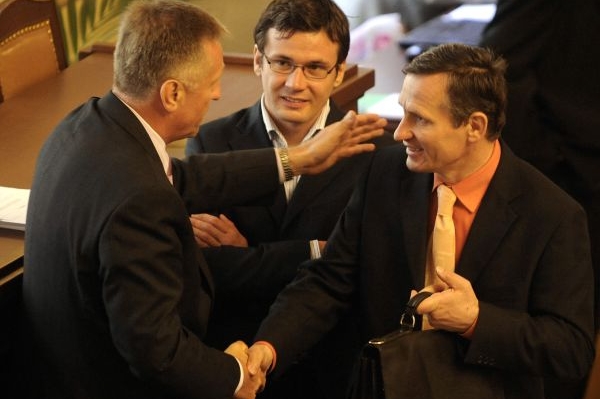 Jiří Čunek a Mirek Topolánek