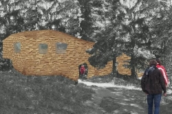 Druhé místo obsadil návrh Víta Domkáře.