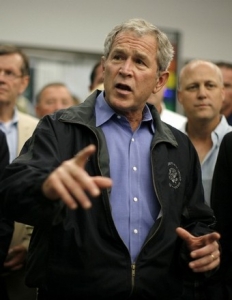 Americký prezident George Bush.