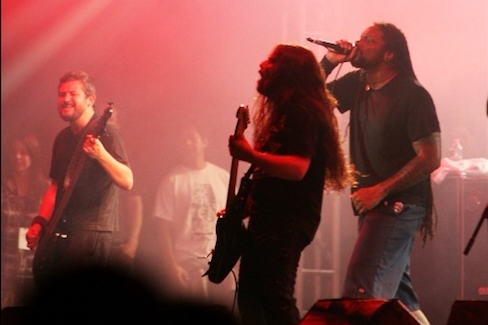 Sepultura v roce 2008.