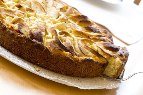 Italská specialita torta della nonna. Italská specialita torta della nonna.