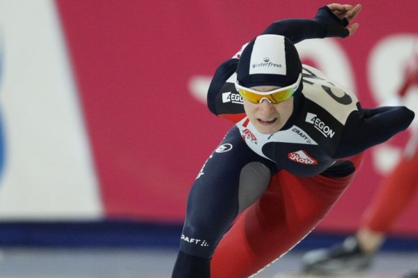 Česká závodnice Martina Sáblíková.