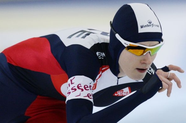 Rychlobruslařka Martina S&aacute;bl&iacute;kov&aacute;.