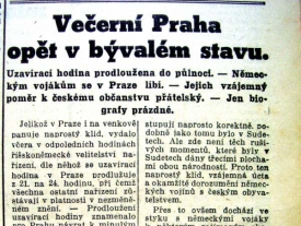 Život v Praze se vrací k normálu.