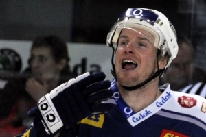 Martin Adamský. Střelec rozhodující trefy čtvrtfinále.
