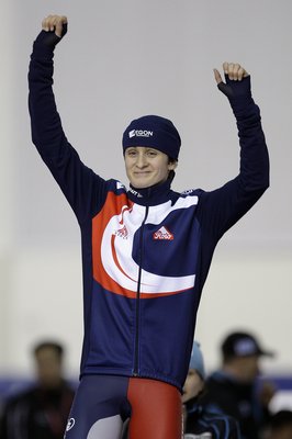 Martina S&aacute;bl&iacute;kov&aacute;, trojn&aacute;sobn&aacute; mistryně světa na trati 5000 metrů.