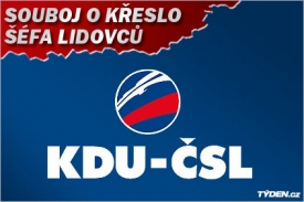 Souboj o křeslo šéfa lidovců.