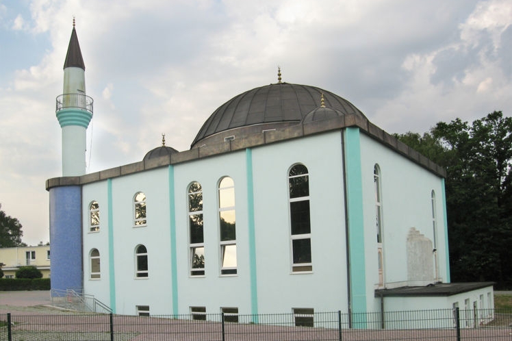 Mešita ve Stadtallendorfu má netradiční architekturu.