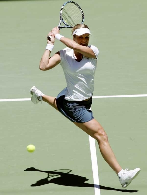 Belgická tenistka Kim Clijstersová.