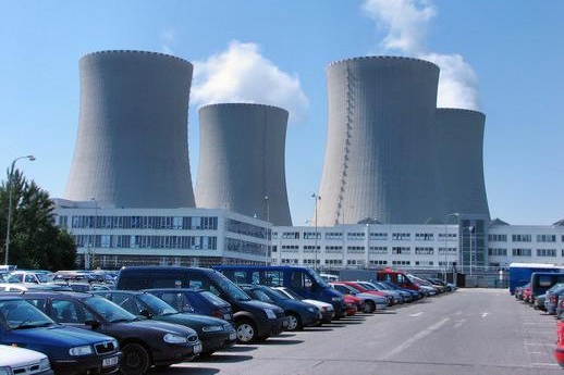 Jaderná elektrárna Temelín.