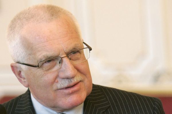 Václav Klaus řeší krizi vlády.