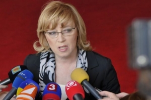Radičov&aacute; v sobotu vystoupila v parlamentu.