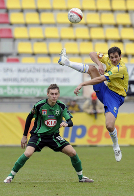 Momentka z utk&aacute;n&iacute; Př&iacute;bram - Teplice.