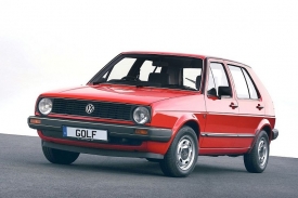 Volkswagen Golf se objevil v osmdesátých letech ve druhé generaci.