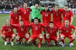 V této sestavě nastoupili Česi do utkání ve Slovinsku.