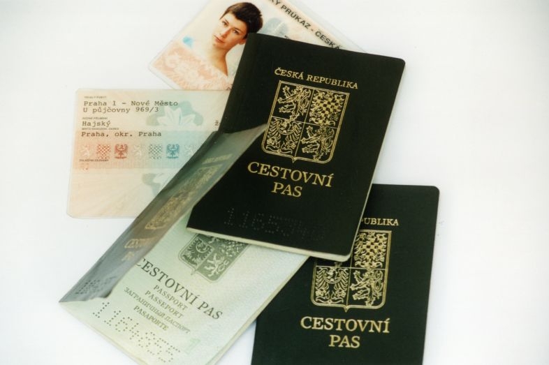Cestovní pas. Ilustrační foto.