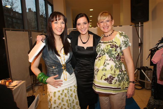 Herečky Tereza Kostková (zleva), Michaela Maurerová, Štěpánka Duchková