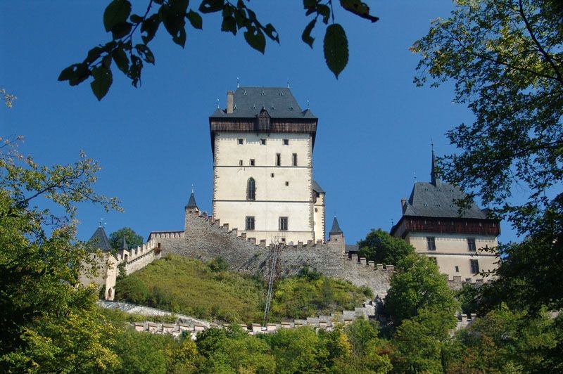 Hrad Karlštejn. Hrad Karlštejn.