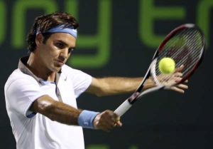 Švýcar Roger Federer.
