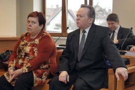 Manžel&eacute; Rosnerovi u soudu.