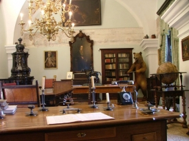 Hlavní expozice zámeckých prostorů.