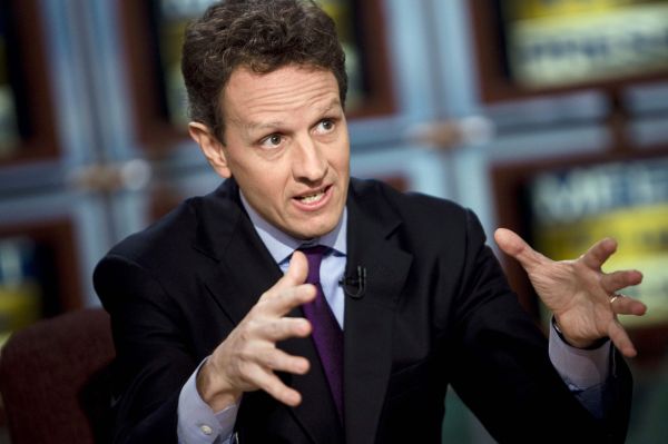 Ministr financí USA Timothy Geithner.