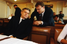 David &Scaron;eich (na sn&iacute;mku s Vlastimilem Tlust&yacute;m) povede brněnskou ODS.