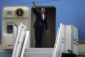 Barack Obama odletěl z Česk&eacute; republiky.