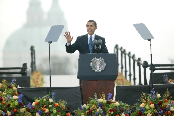 Podle Klause byl Obamův projev nečekaně český.