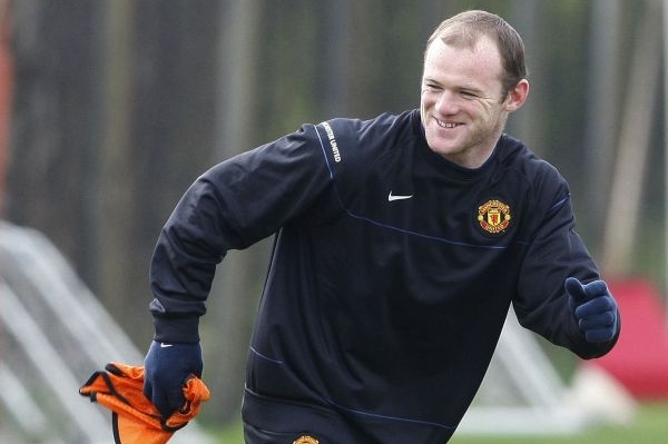 Útočník Manchester United Wayne Rooney.