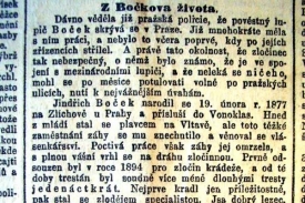 Ze životopisu žižkovského vraha Bočka
