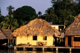 Guatemala, město Livingston. Ilustrační foto.