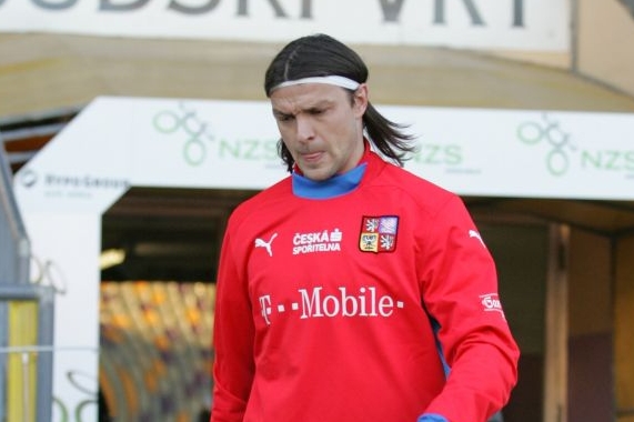 Nyní už bývalý kapitán české reprezentace Tomáš Ujfaluši.