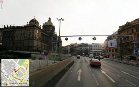 Panoramatické snímky ulic Prahy a Brna nabízí také služba Norc.cz.
