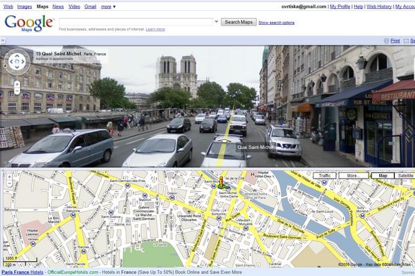 Praha se ve Street View přidá k Paříži (na snímku) a dalším městům.