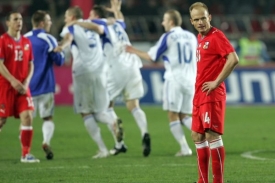 David Jarolím po prohře se Slovenskem.