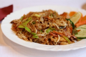 Nudle pad thai.